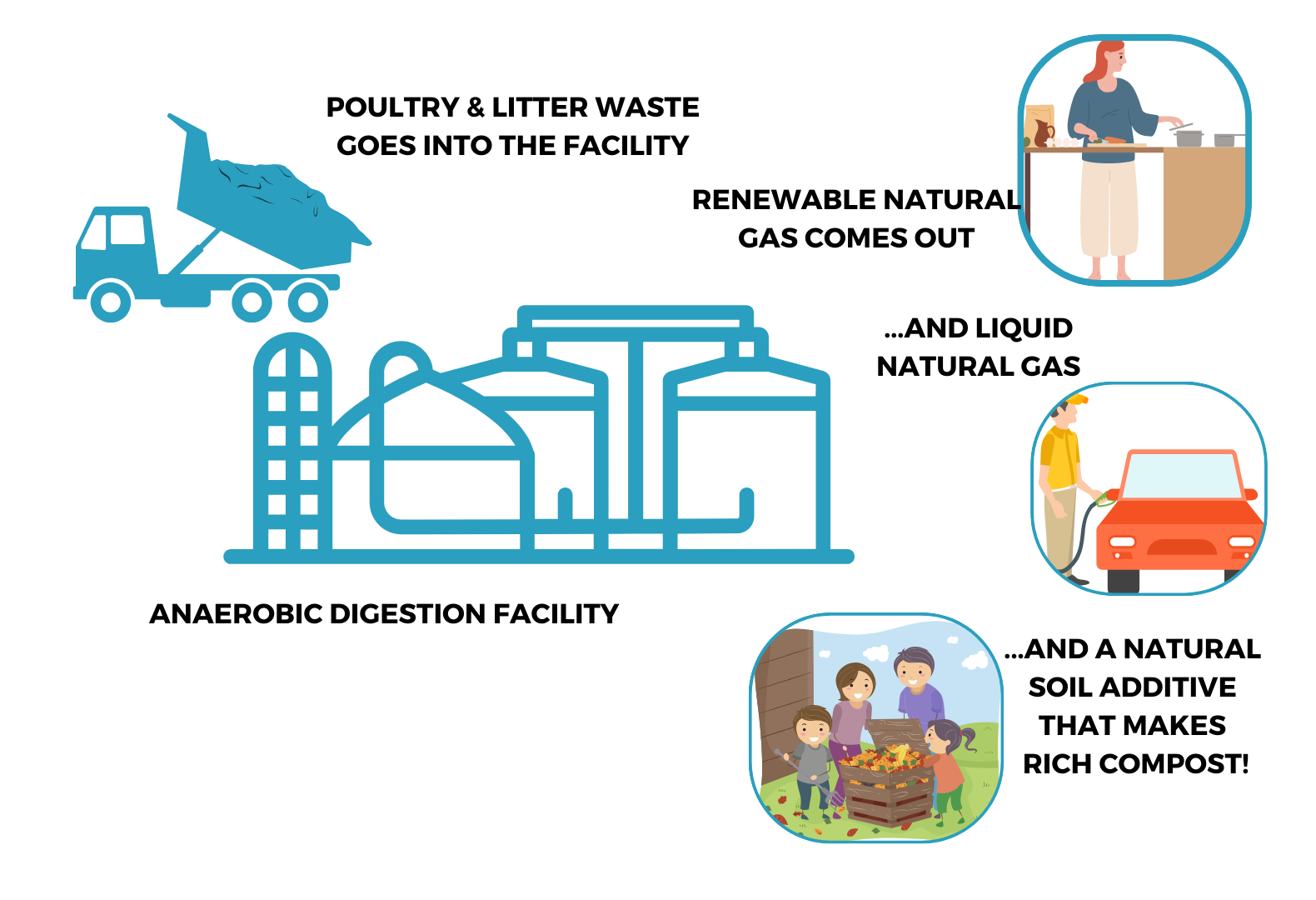 Diagram of Anaerobic Digestion